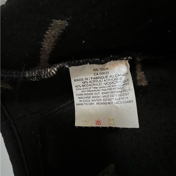 Vintage Leaf-print Fleece Vest - Picture 4 of 4